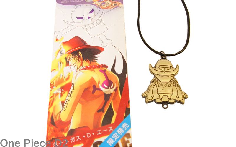 Japanese Animation Anime One Piece Edward Newgate Brass Necklace