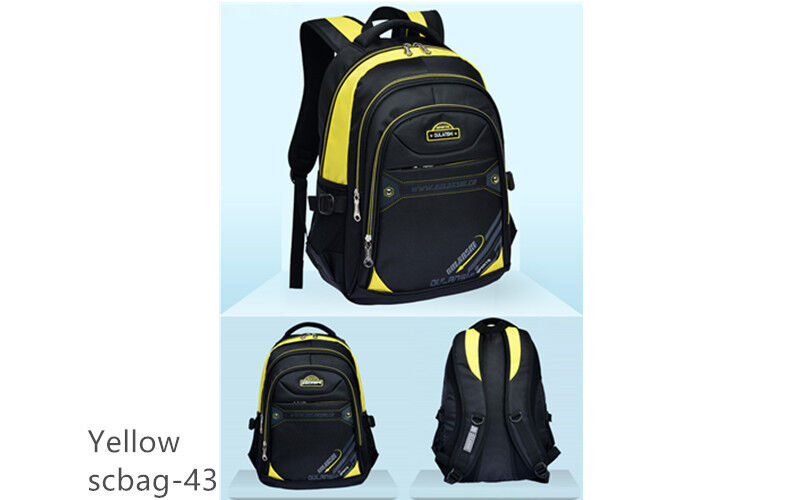 New Good Quality Thick Canvas Students Backpack Rucksack School Bag scbag434445