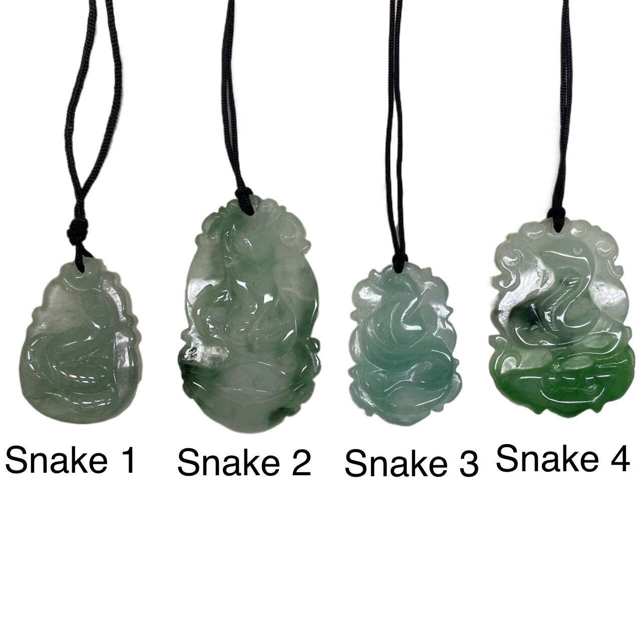 New Handcrafted Chinese 12 Zodiac Animals Jade Pendant Necklace