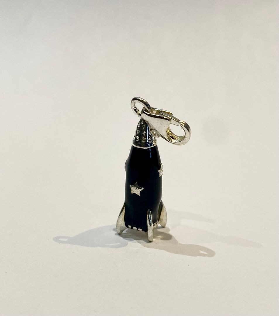 New Ladies Womens Sterling Silver Charms and Bracelet