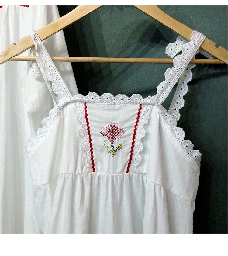 New Luxurious White Vintage Victorian Ladies Womens Nightdress & Gown ladpj262