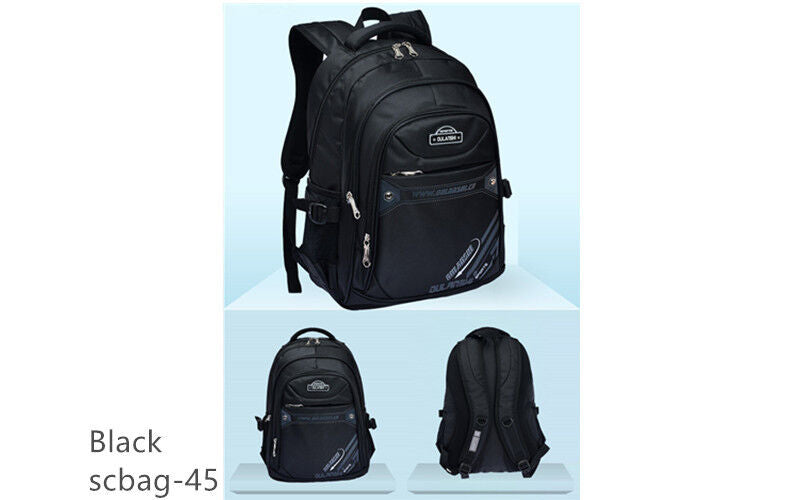 New Good Quality Thick Canvas Students Backpack Rucksack School Bag scbag434445
