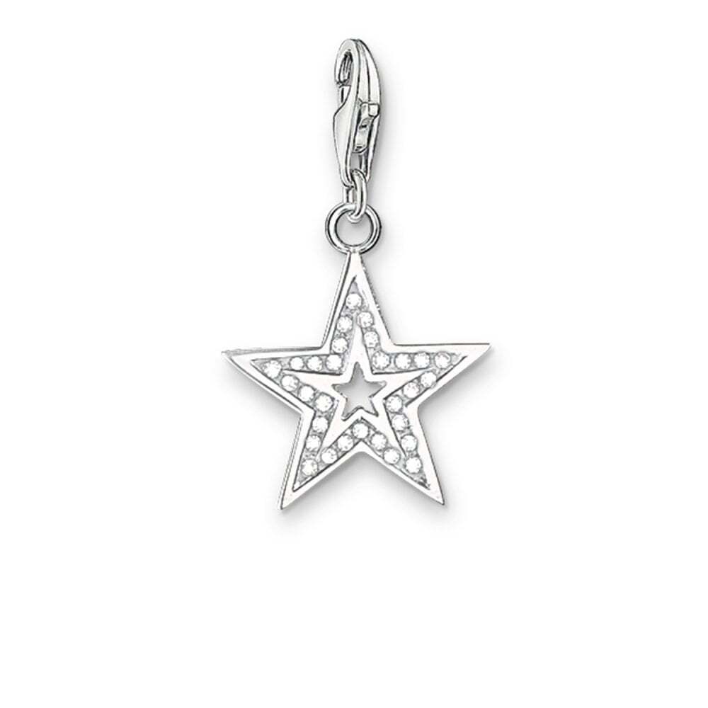 New Ladies Womens Sterling Silver Charms and Bracelet