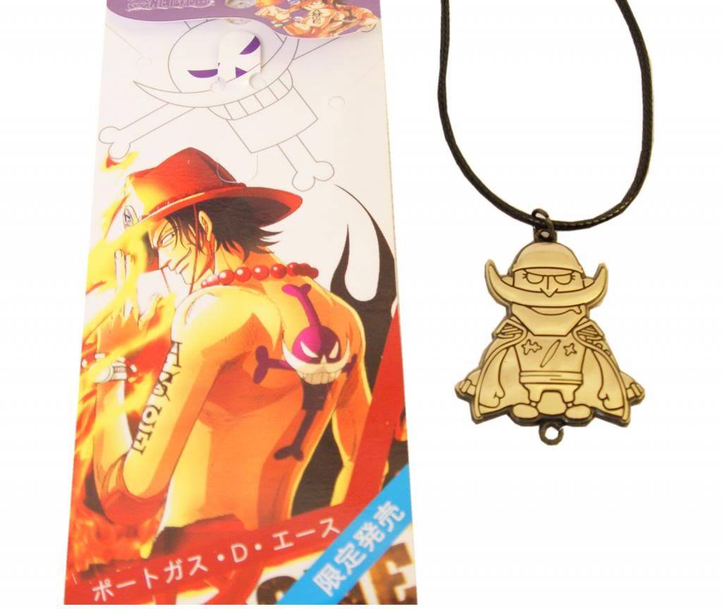 Japanese Animation Anime One Piece Edward Newgate Brass Necklace