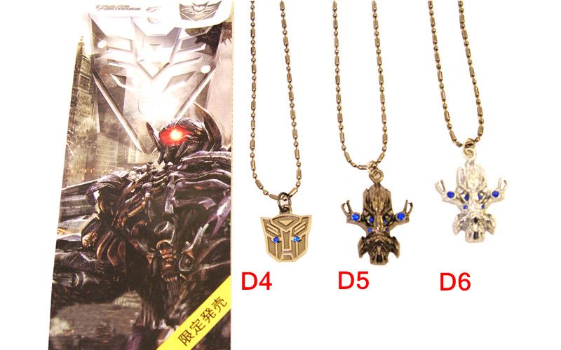 So So Cool American Classic The Transformers 3 Hero Movie Legend Figure Necklace