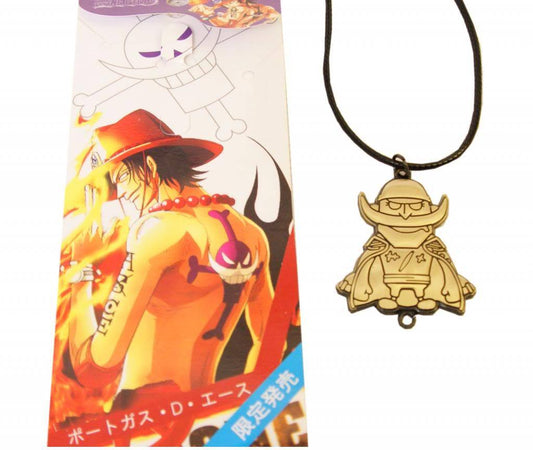 Japanese Animation Anime One Piece Edward Newgate Brass Necklace